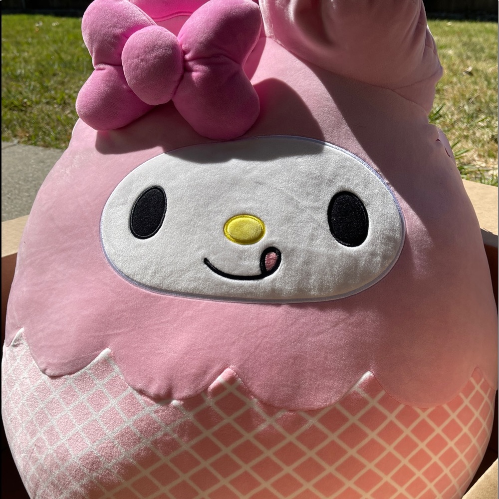 22” My Melody squishmallow & Sanrio
